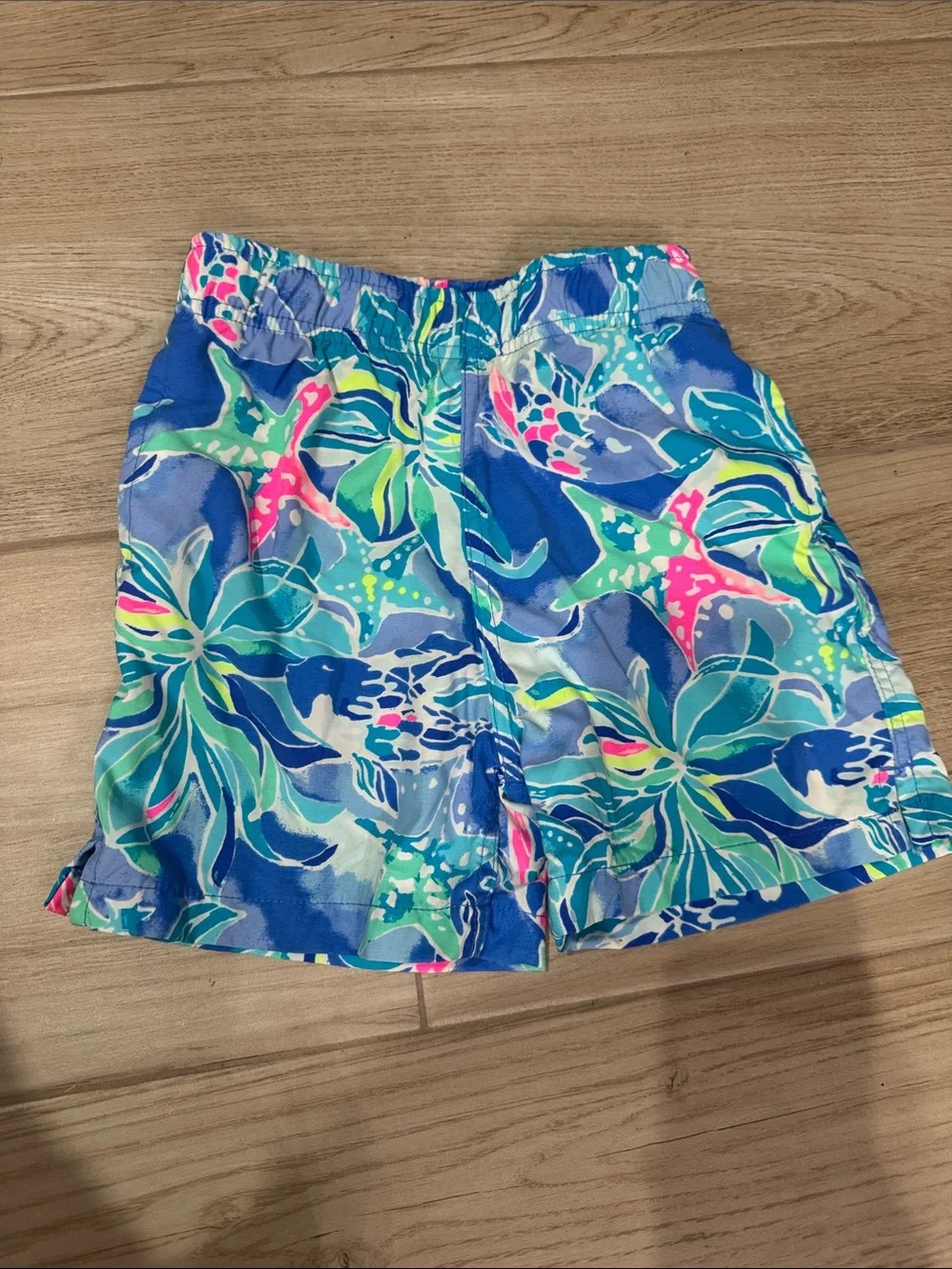 Lilly Pulitzer Boys Junior Capri Trunk in Bennet Blue Celestial Seas